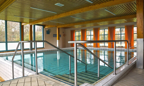 Therapeutikum-Becken der Ith Sole Therme.